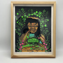 Load image into Gallery viewer, Resiste Amazonia ~ Serigraphy
