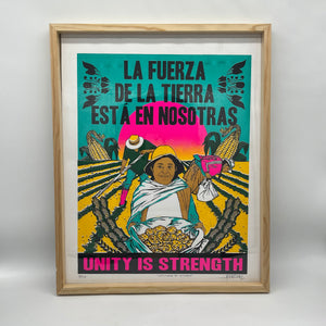 Unity is Strength ~ Serigraphy 16x20 inches