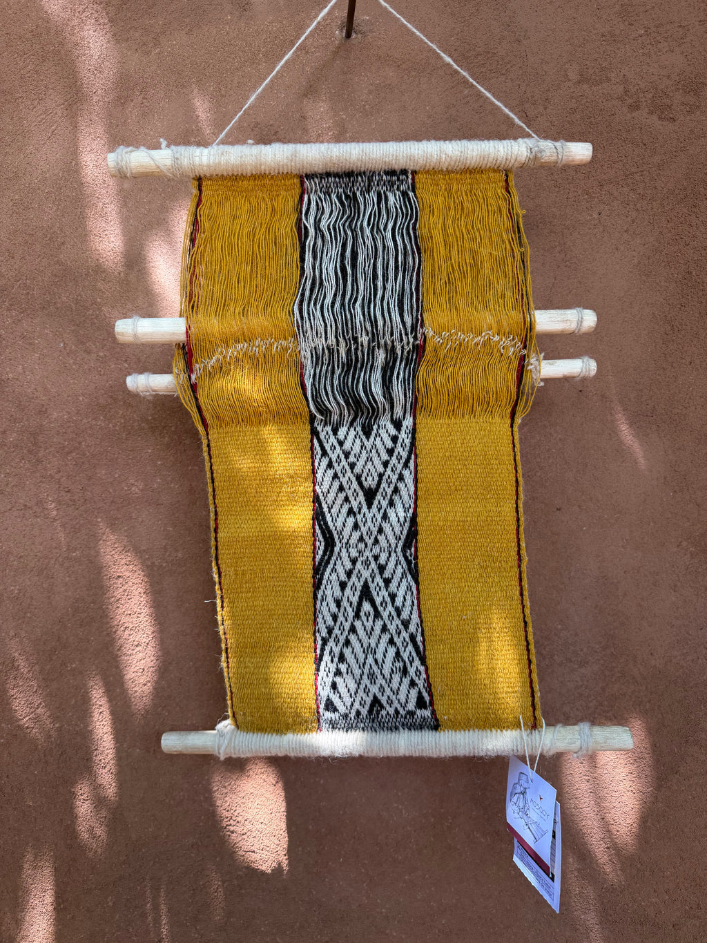 Mosqoy - Peruvian textile ~ Yellow ~ Naturally dyed