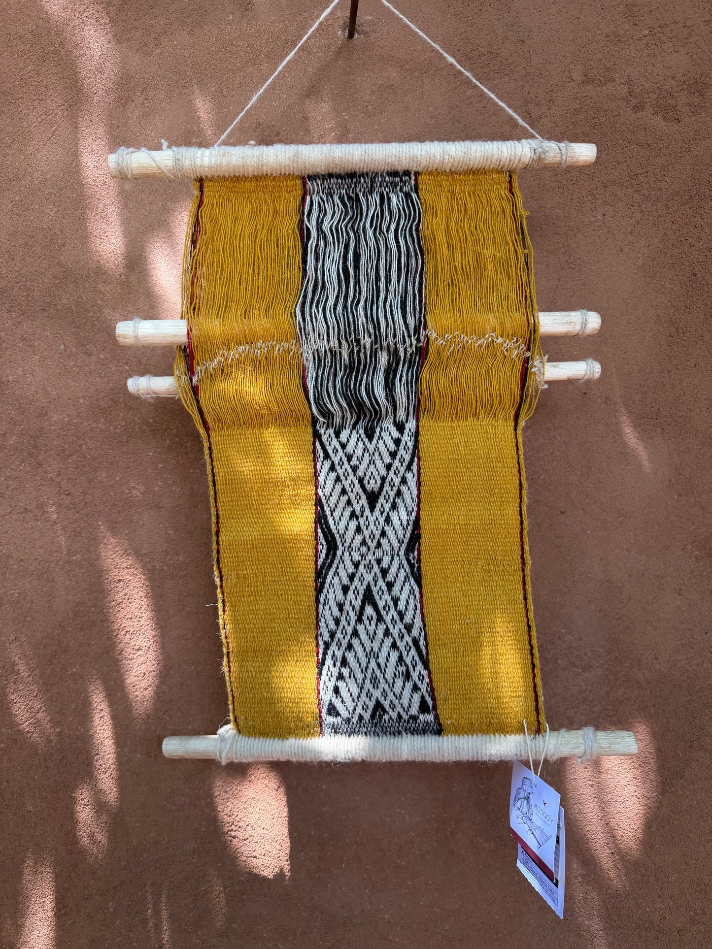 Mosqoy - Peruvian textile ~ Yellow ~ Naturally dyed