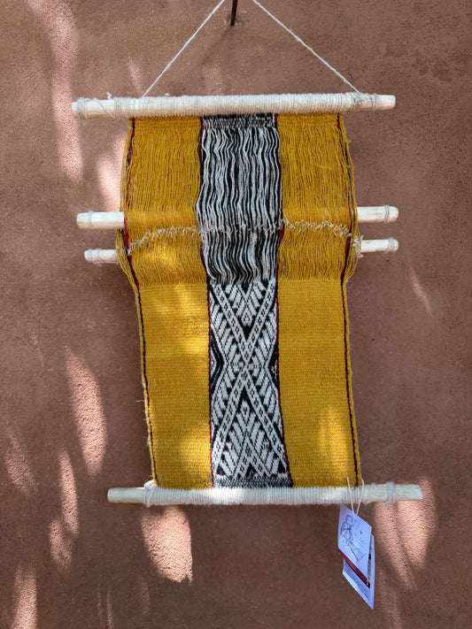 Mosqoy - Peruvian textile ~ Yellow ~ Naturally dyed