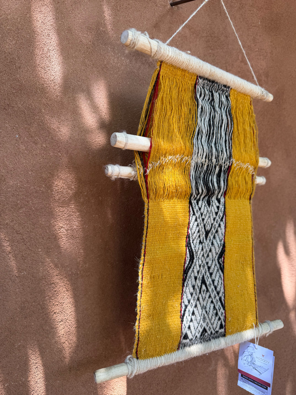 Mosqoy - Peruvian textile ~ Yellow ~ Naturally dyed
