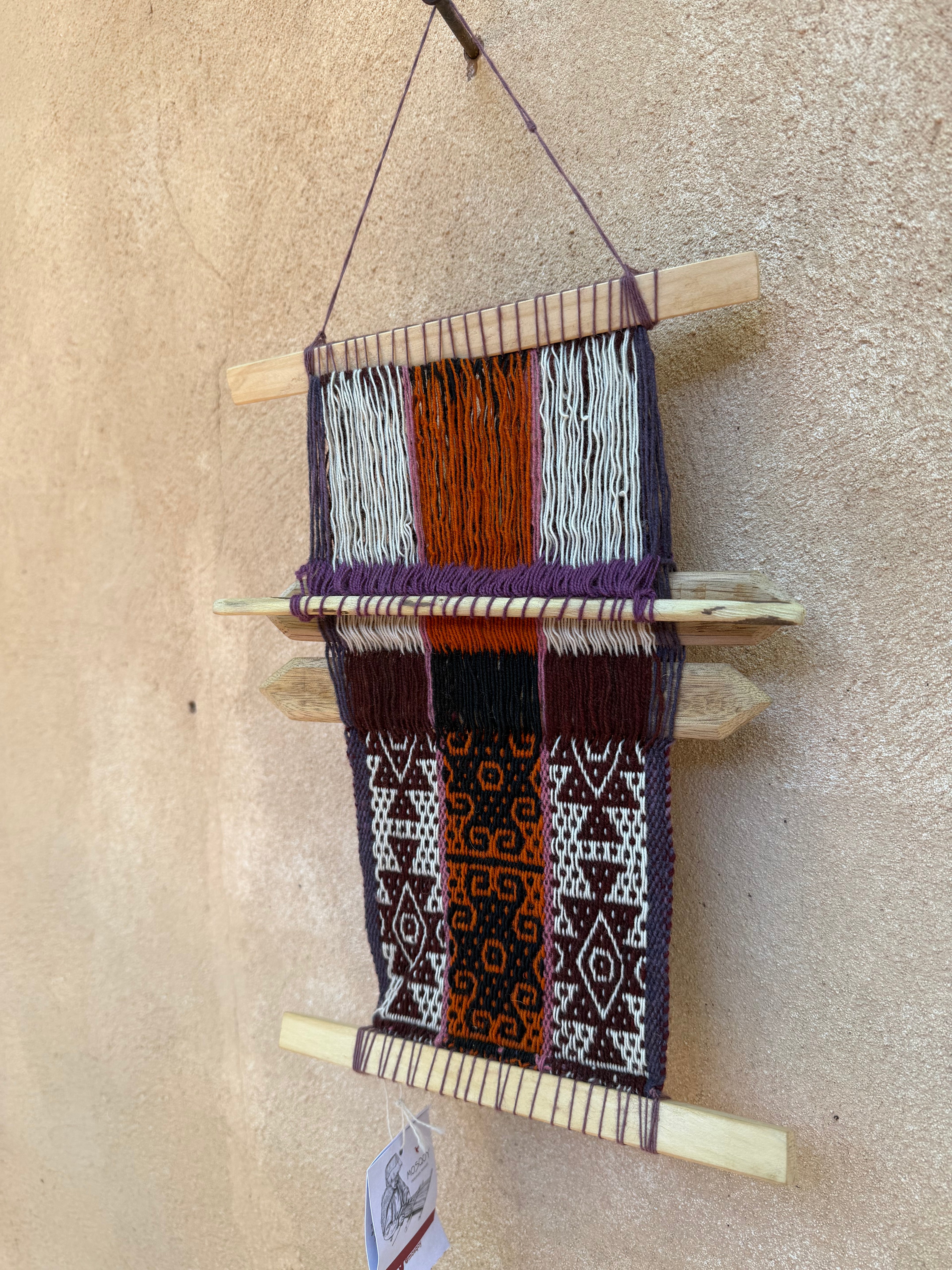 Mosqoy - Peruvian textile ~ Muticolored ~ Naturally dyed
