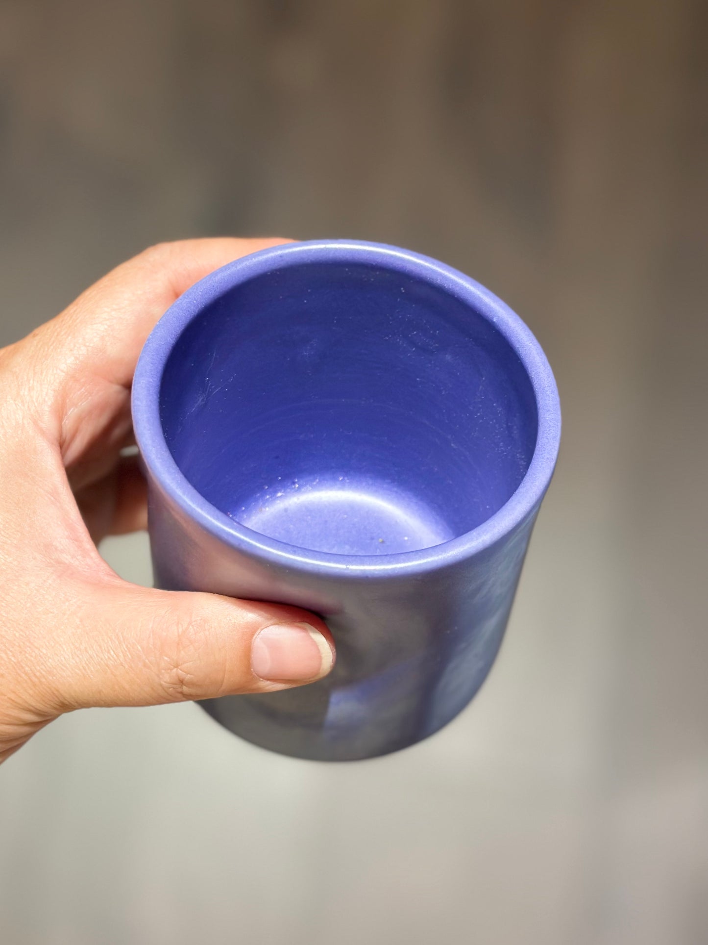 Thumb Cup ~ Blue
