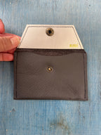 Small Leather pochette - Solid colors