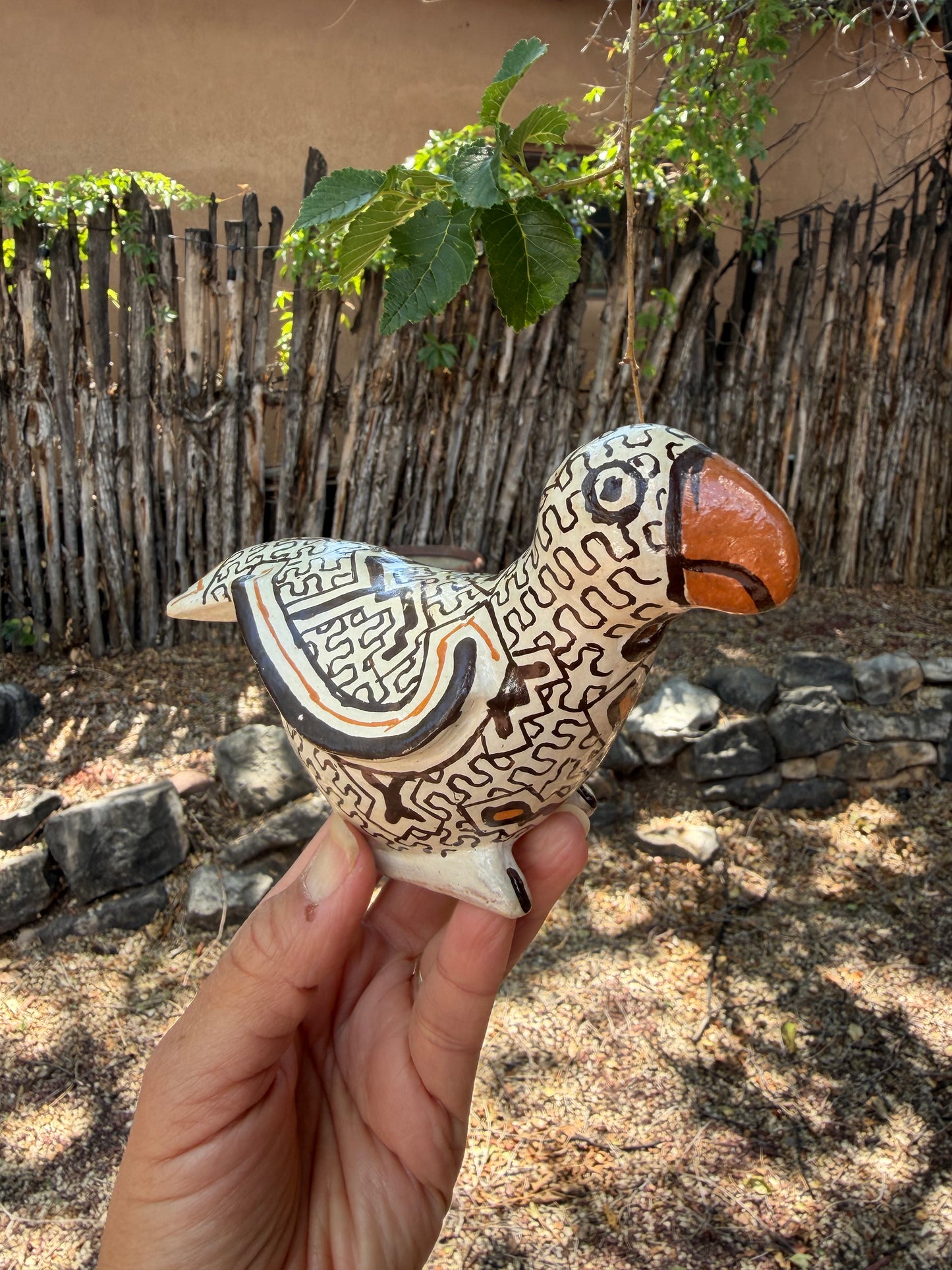 Shipibo Ceramic ~ parrot