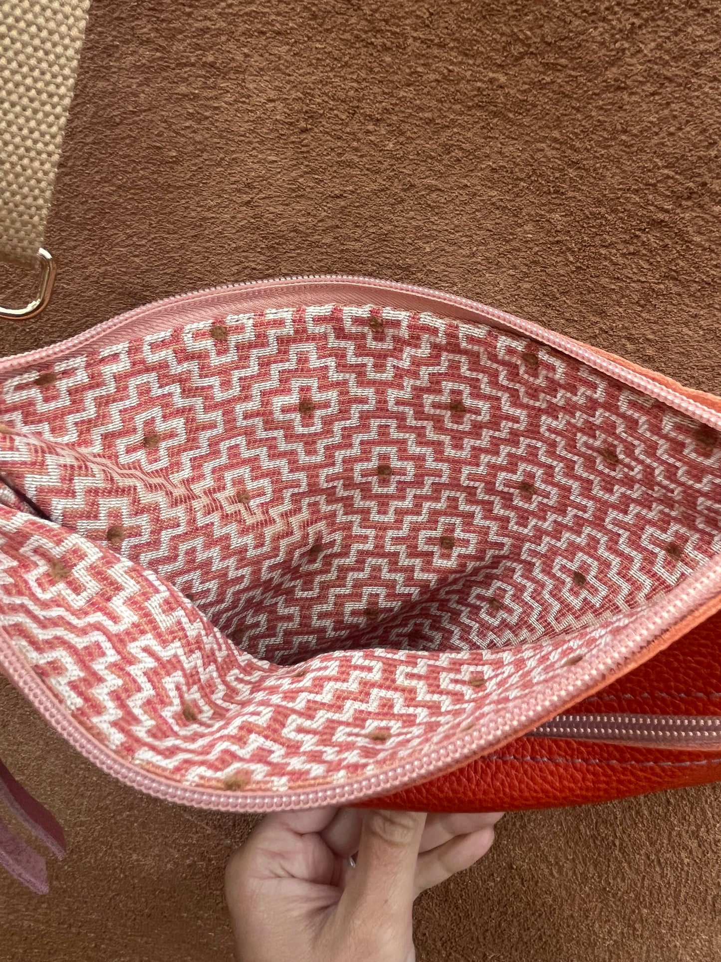 Crossbody Bag - Solid ~ Orange