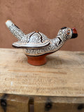 Shipibo Ceramic ~ parrot ~ whistle