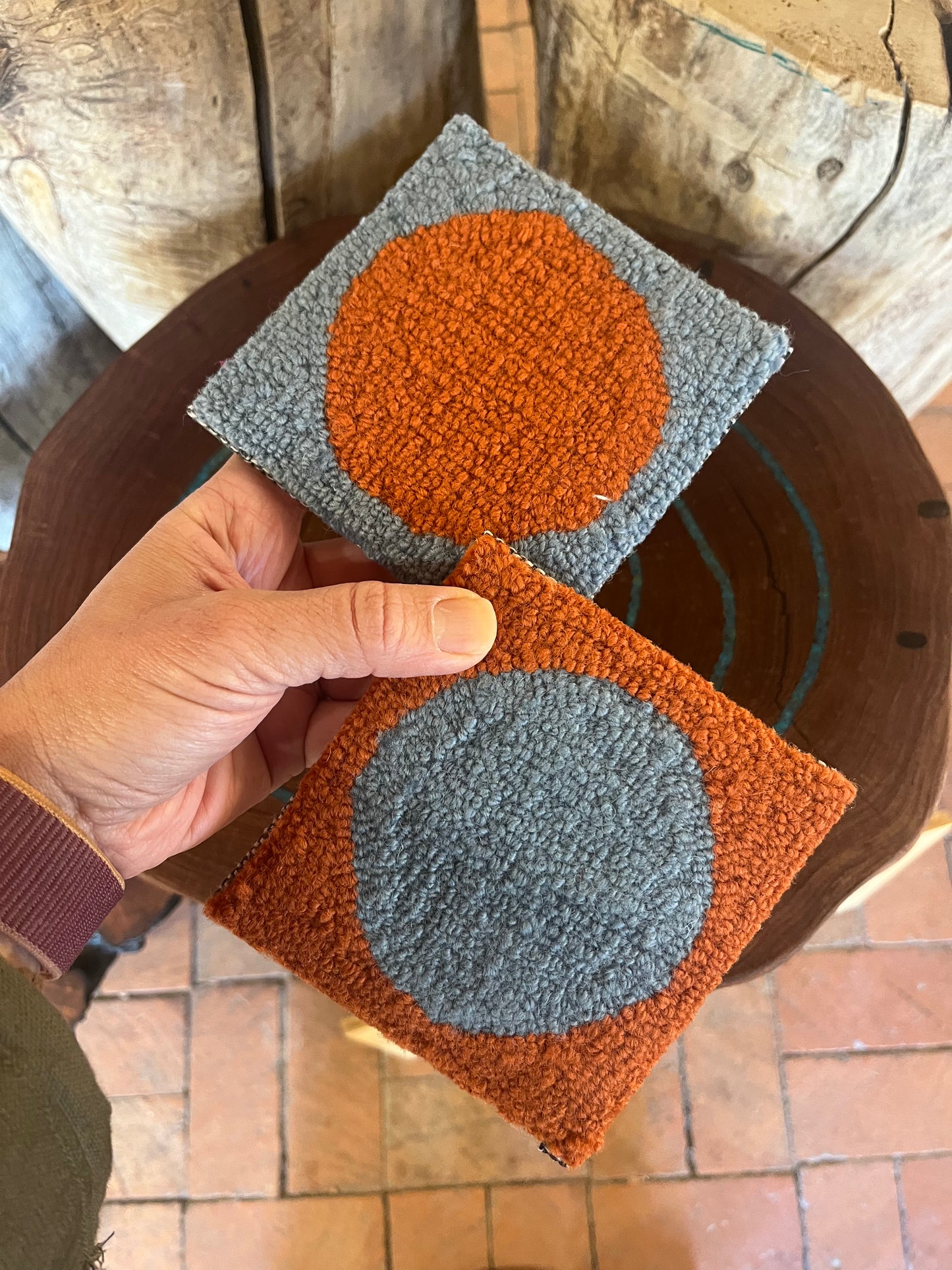 Coasters - Lake & Rust