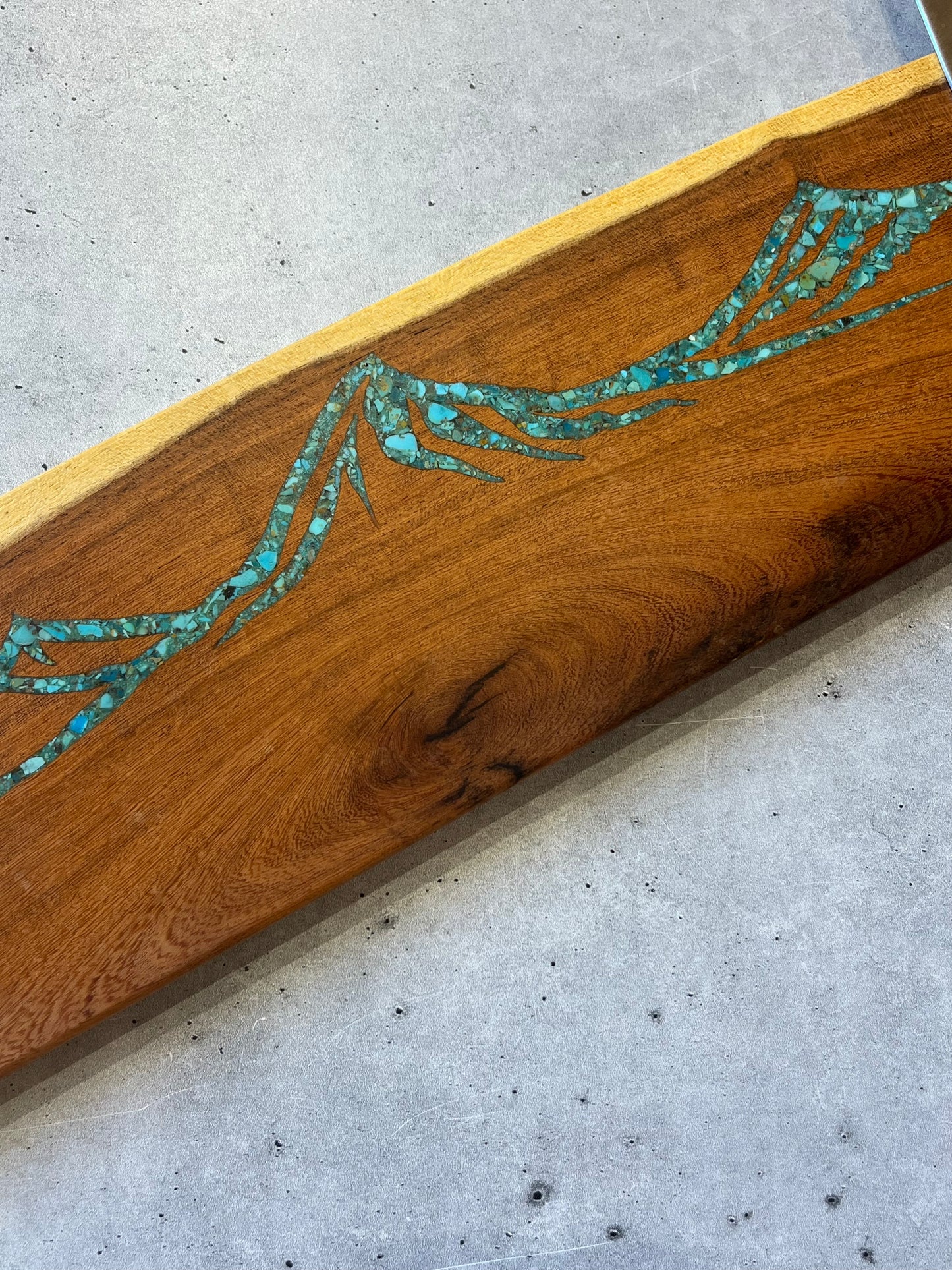 Magnetic Knife block ~ Kingman turquoise