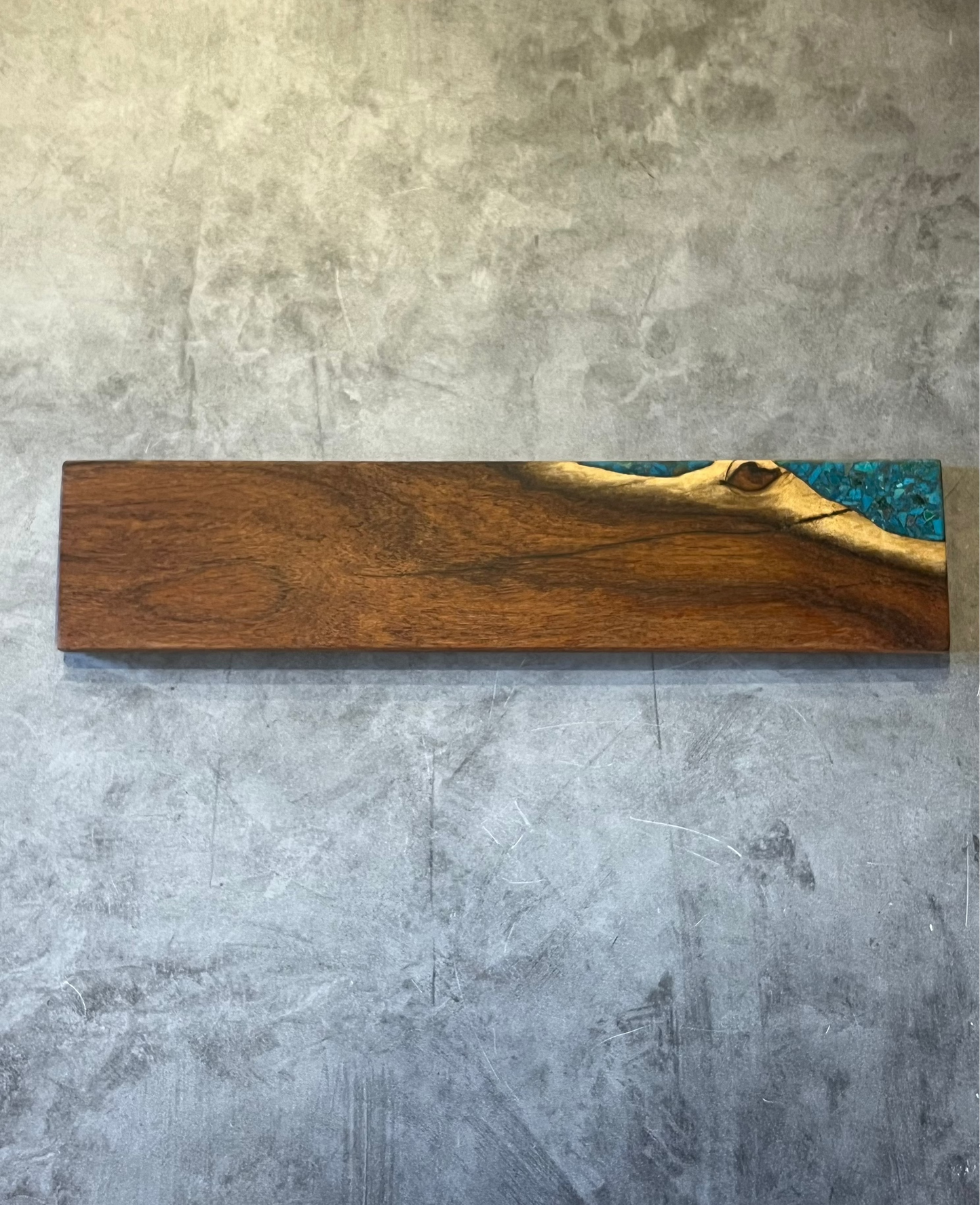 Magnetic Knife block ~ Peruvian turquoise