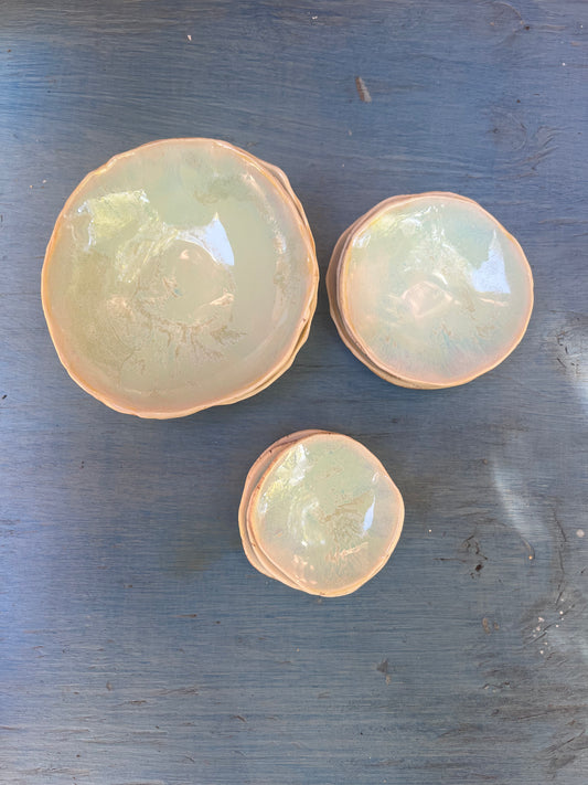 Influx Ceramics ~ Geo Dish ~ 3 sizes
