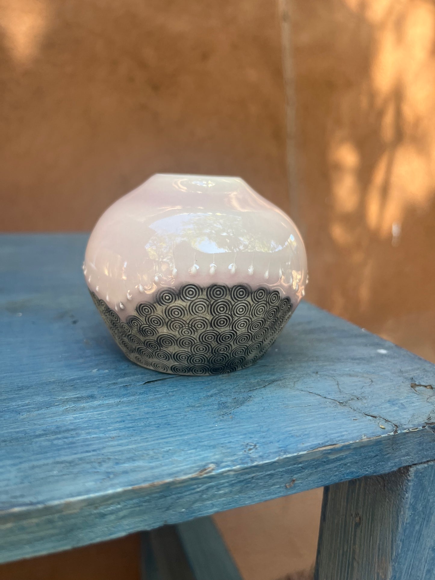 Influx Ceramics ~ Bud vase ~ Pink