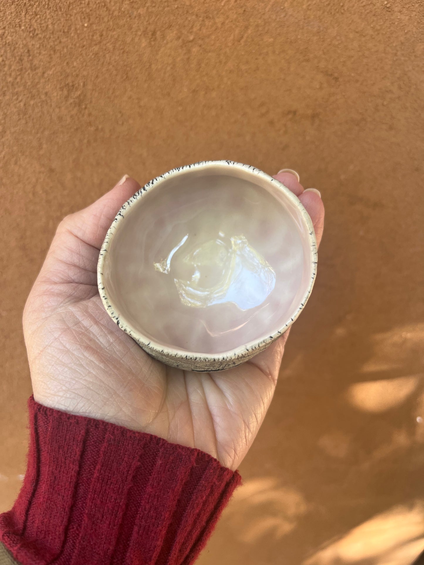 Influx Ceramics ~ Pinch Pot Pink ~ 2 sizes