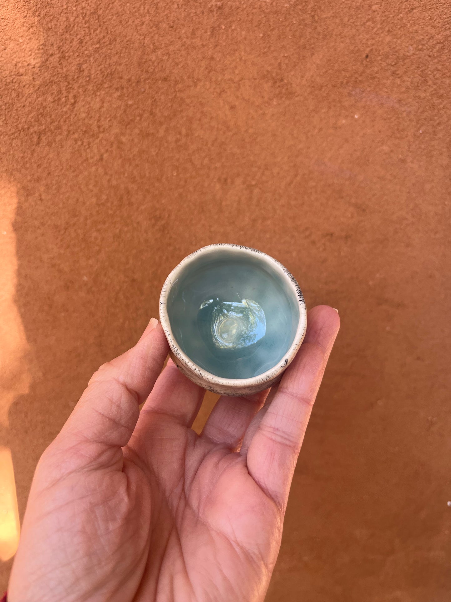 Influx Ceramics ~ Pinch pot  ~ blue ~ 3 Sizes