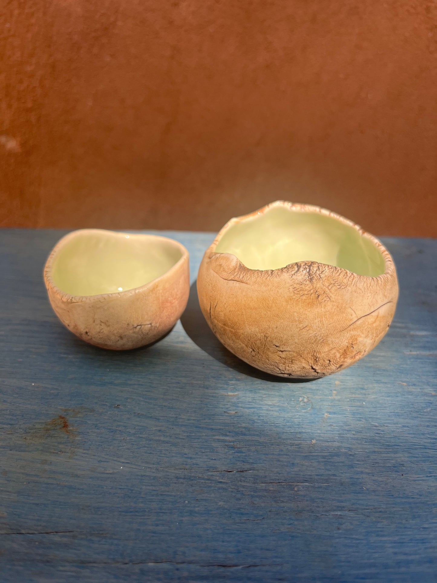 Influx Ceramics ~ pinch pot ~ mint