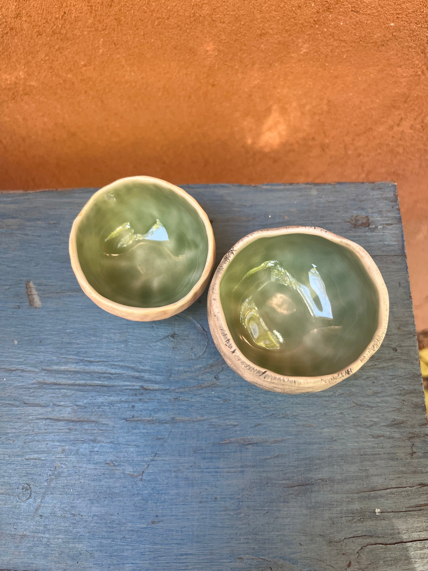 Influx Ceramics ~ pinch pot ~ green