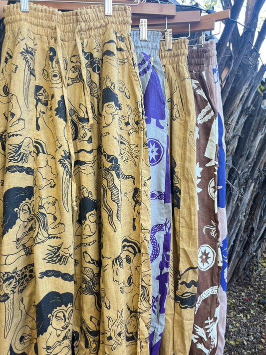 Pants ~ Small ~ Screen Printed