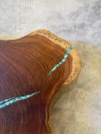 Serving board with Kingman Turquoise