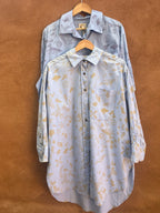 Long Sleeve Tunics - Marine Life - 100% cotton