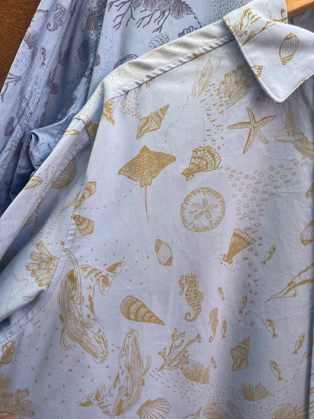 Long Sleeve Tunics - Marine Life - 100% cotton