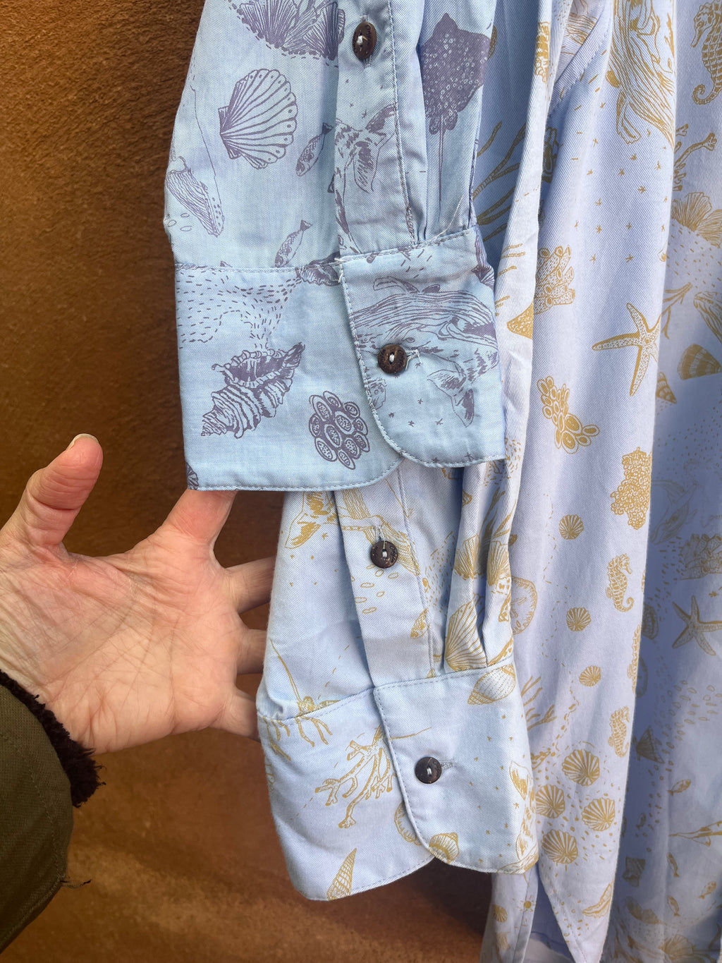 Long Sleeve Tunics - Marine Life - 100% cotton