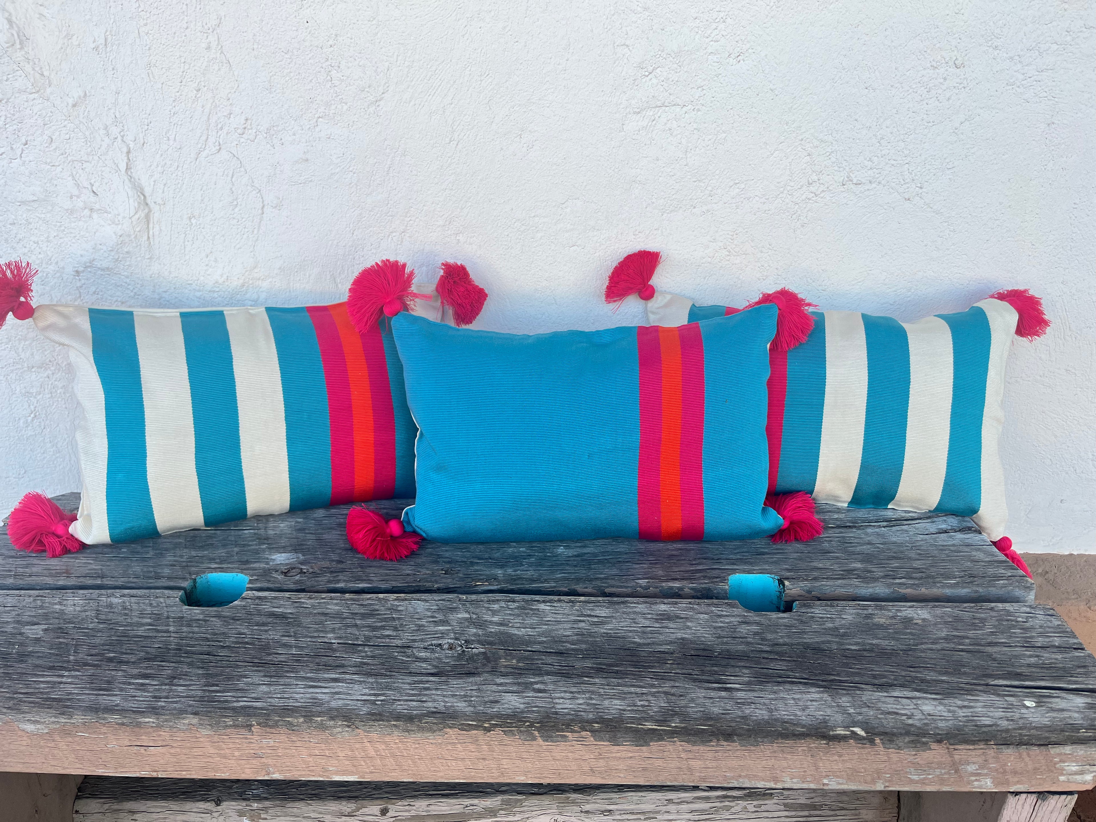 Rectangle Pillowcase turquoise - 12” x 18”