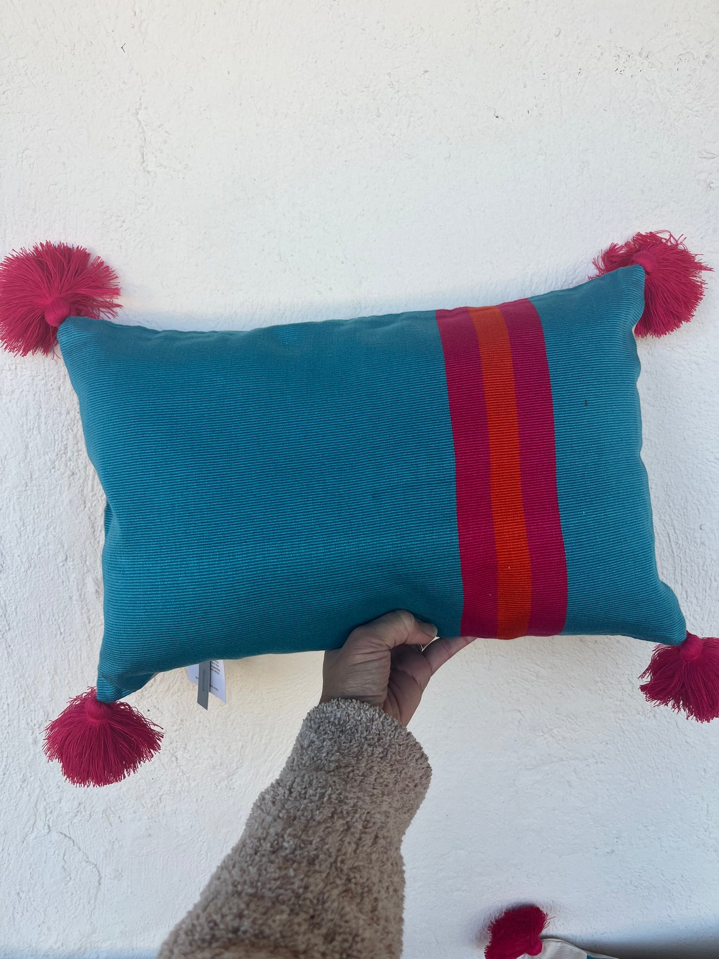 Rectangle Pillowcase turquoise - 12” x 18”