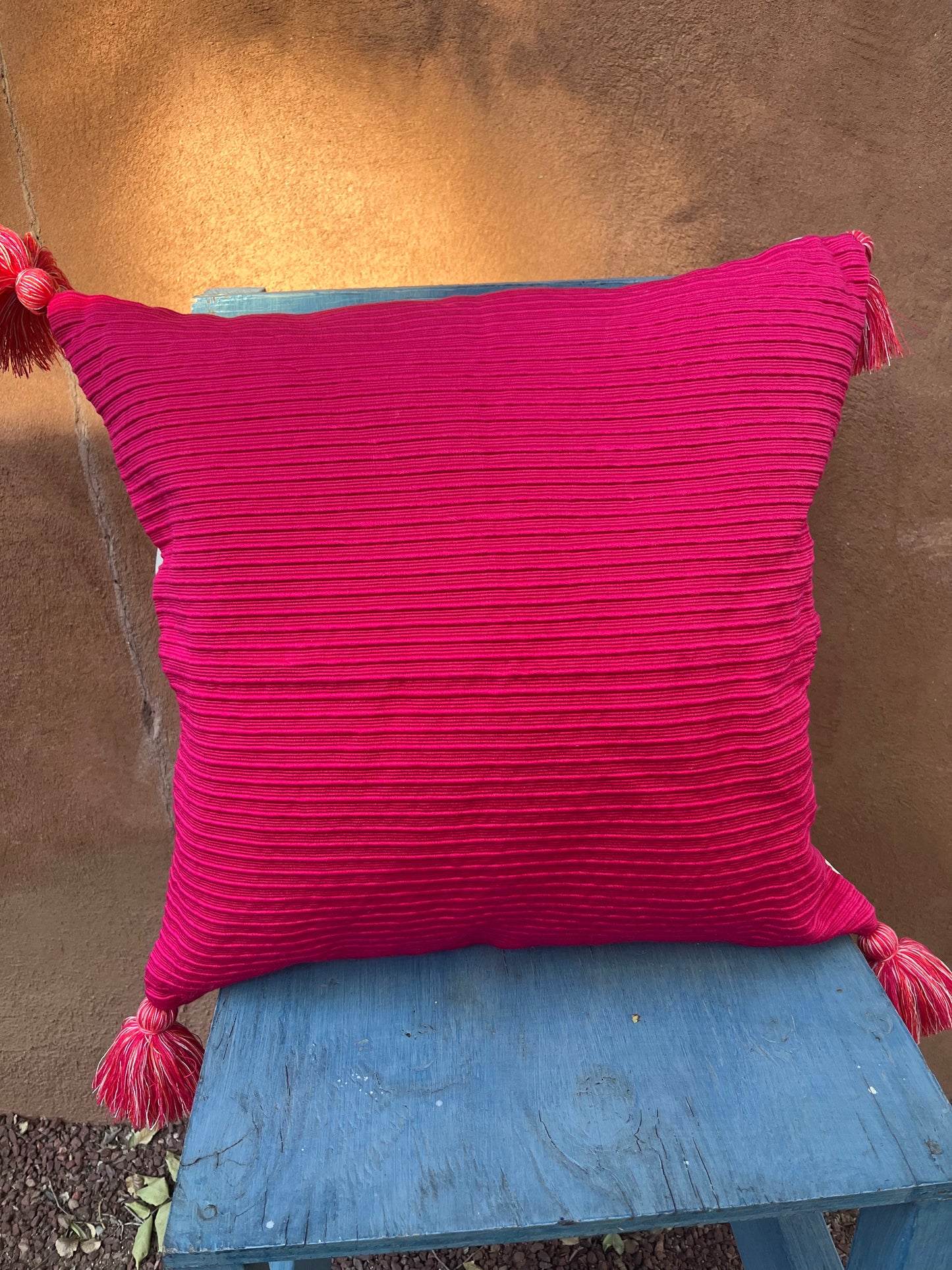 Square pillowcase pink 20” x 20”