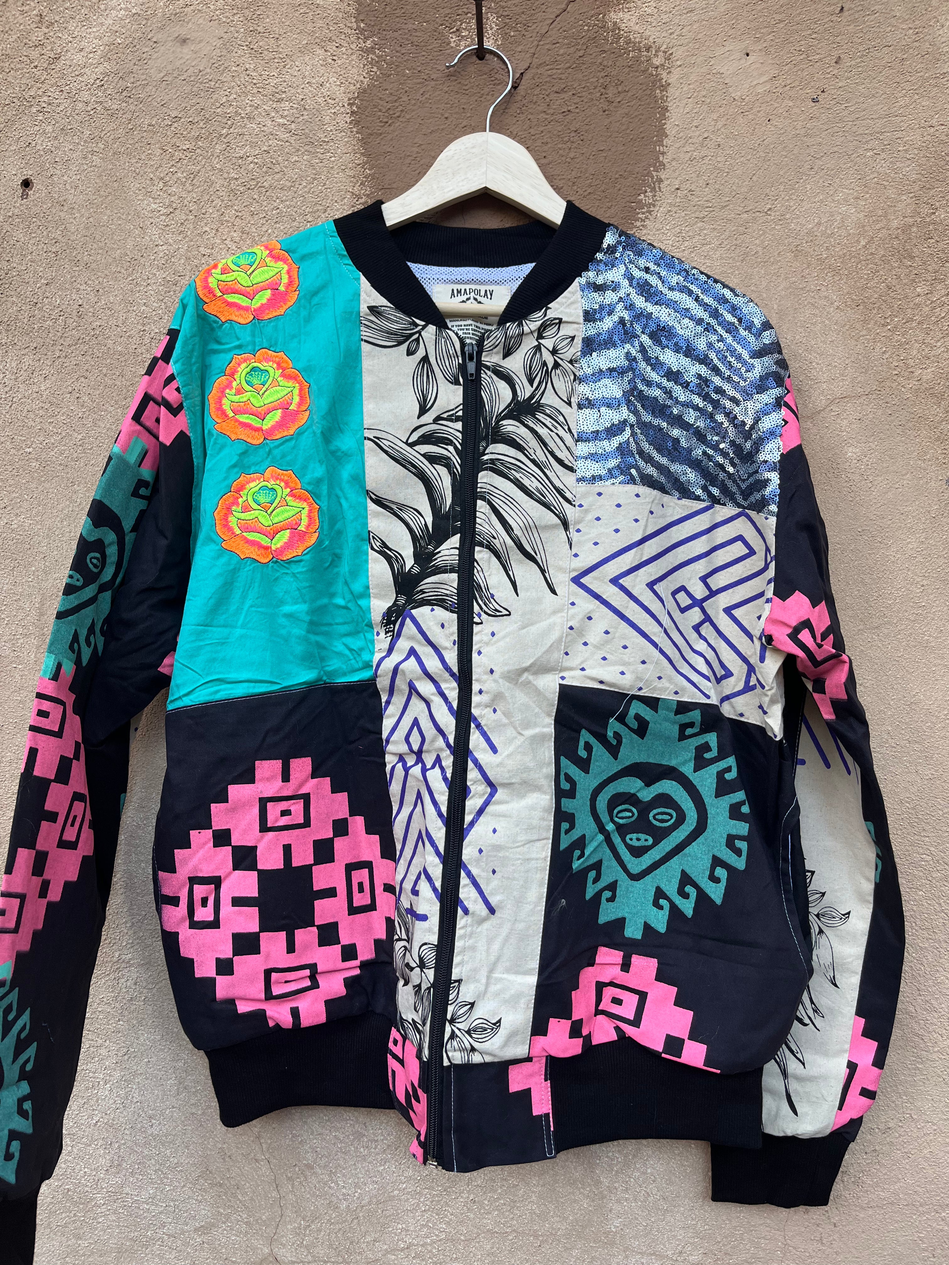 Upcycled Jacket - one of a kind - Large