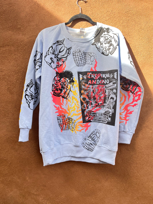 Sweatshirt ~ Screen Printed ~ Small