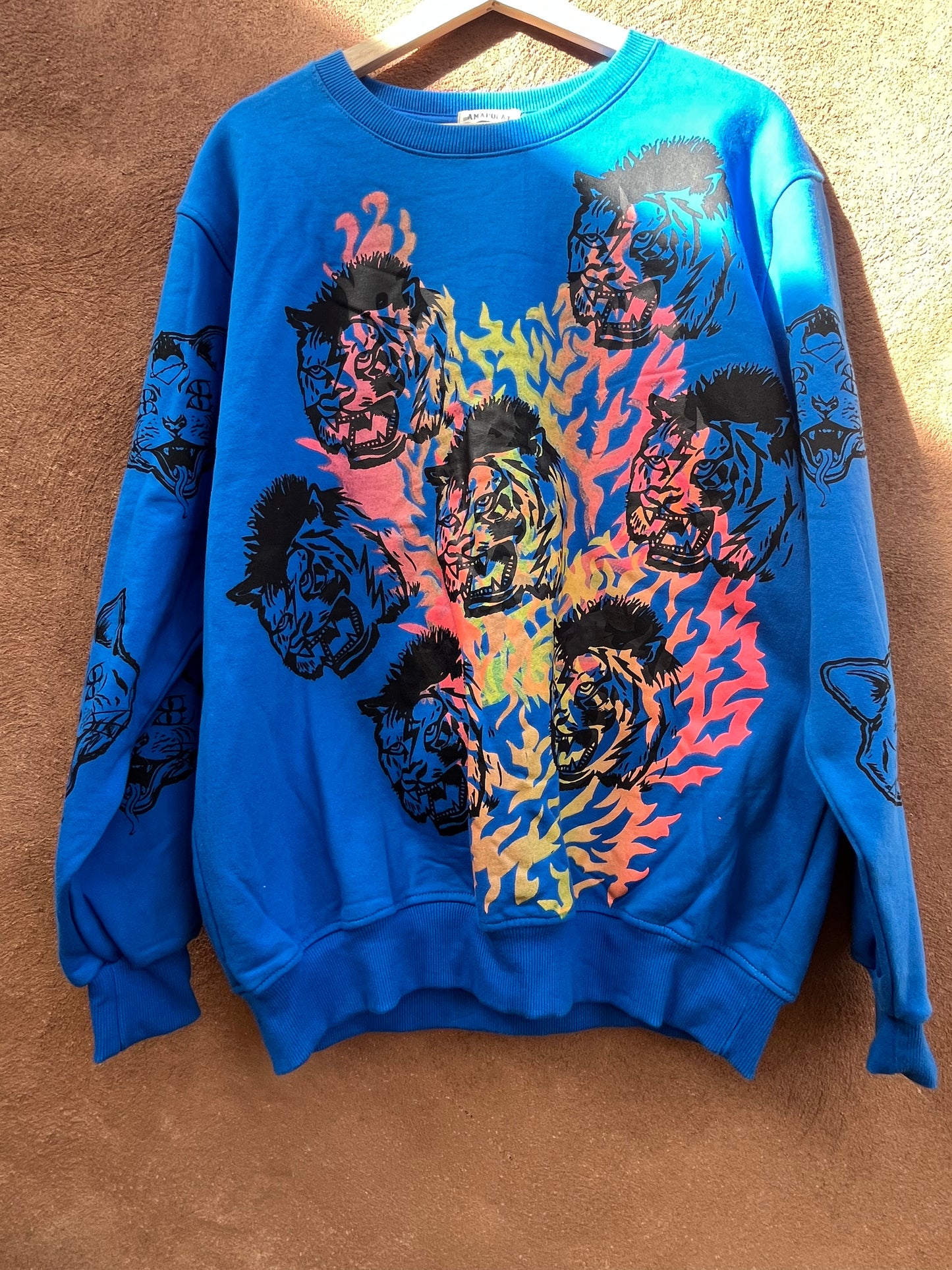 Sweatshirt ~ Screen Printed ~ Large