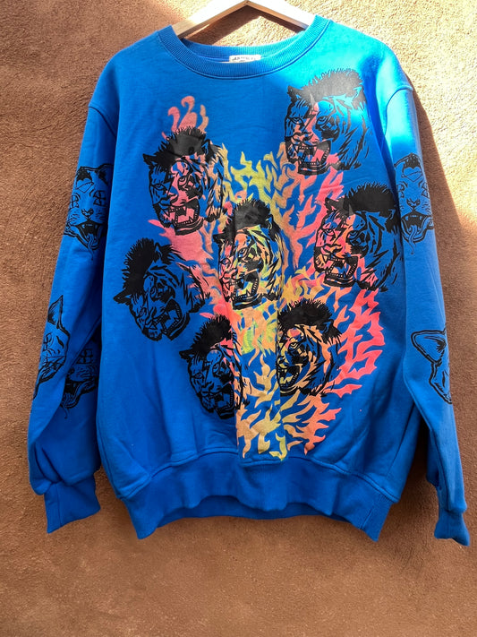 Sweatshirt ~ Screen Printed ~ Large