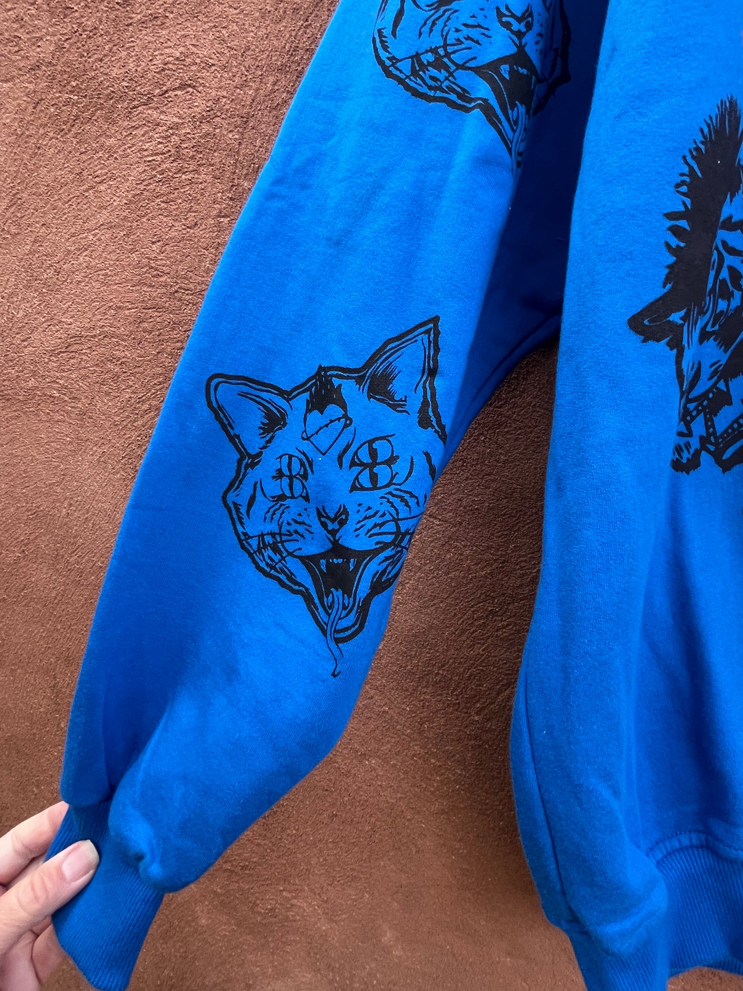 Sweatshirt ~ Screen Printed ~ Large