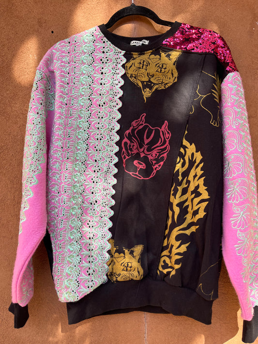 Sweatshirt ~ Screen Printed ~ Medium