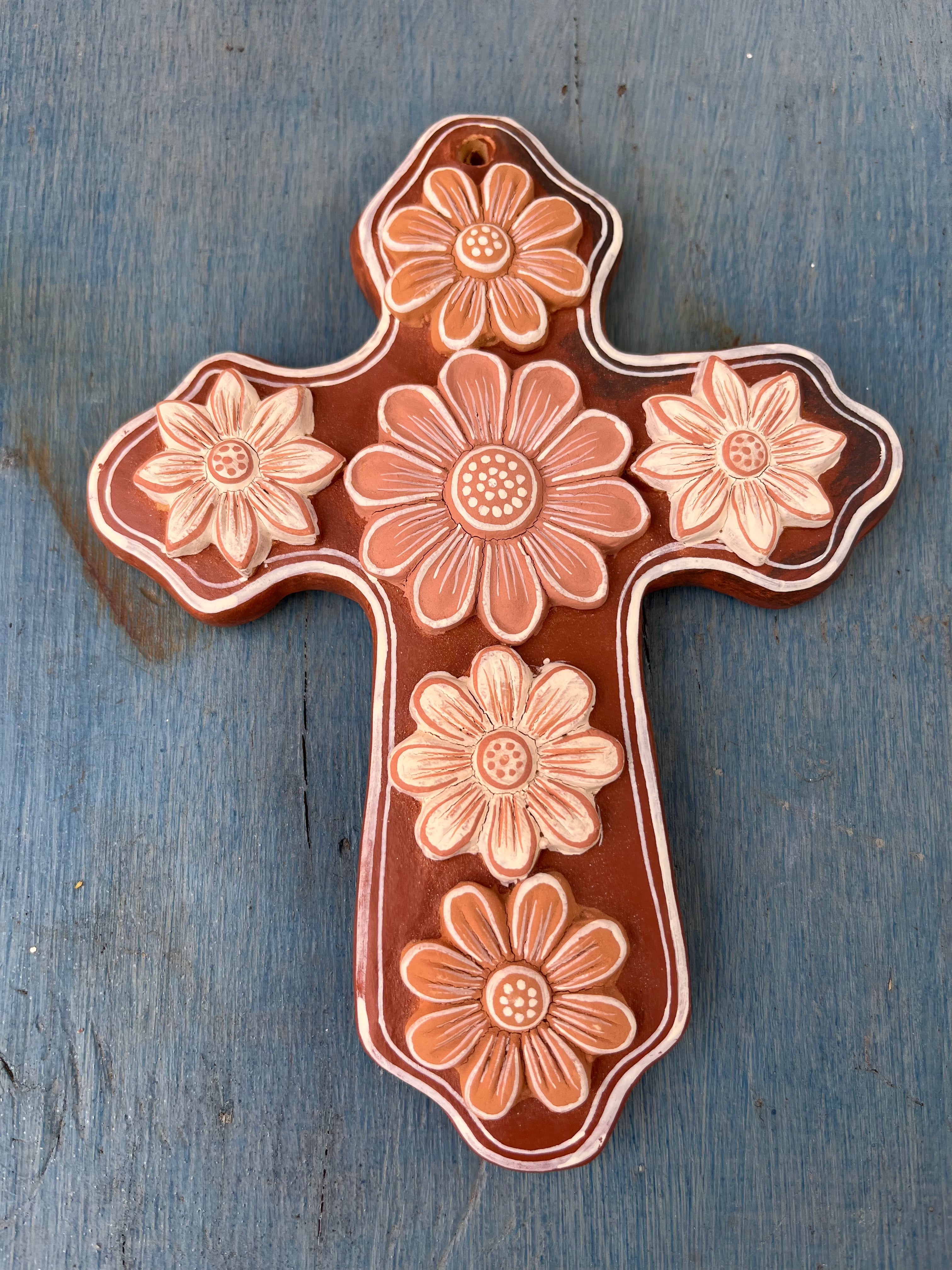 Floral Crosses ~ 2 colors
