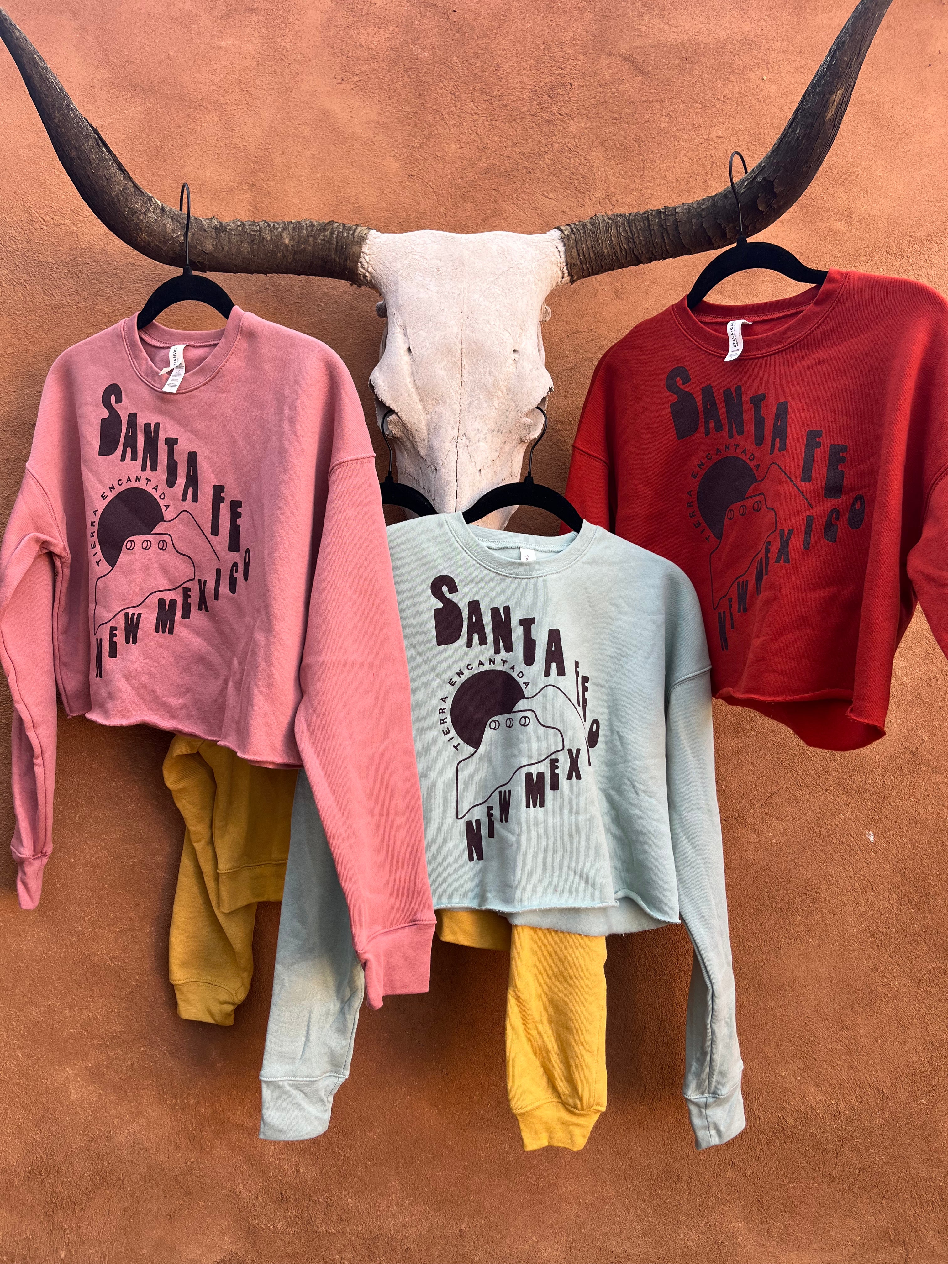 Santa Fe Sweatshirt Cropped