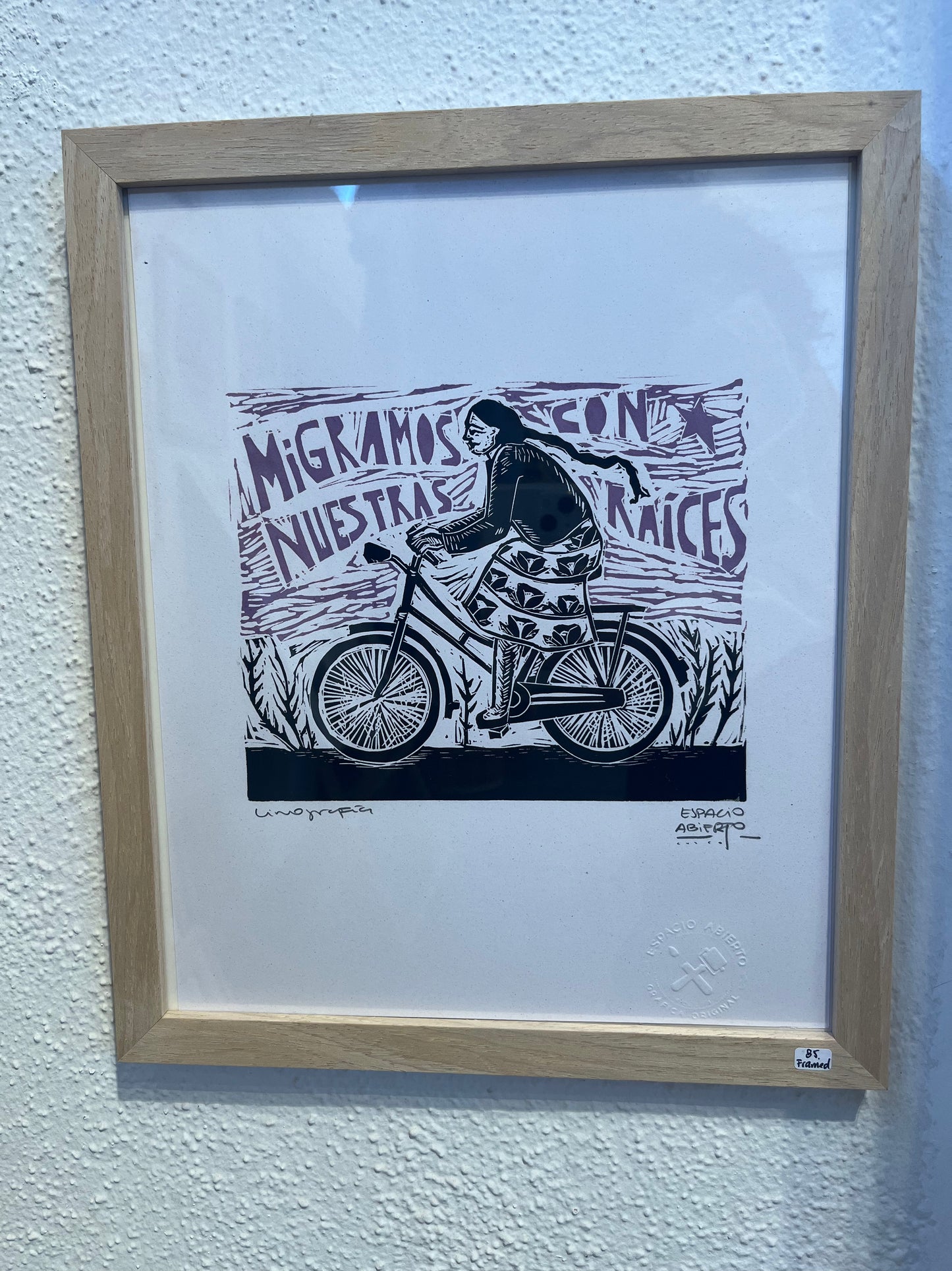 Migramos con Nuestras Raices - Linoprint