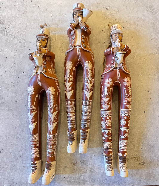 Musician Band - Medium - ceramic wall art