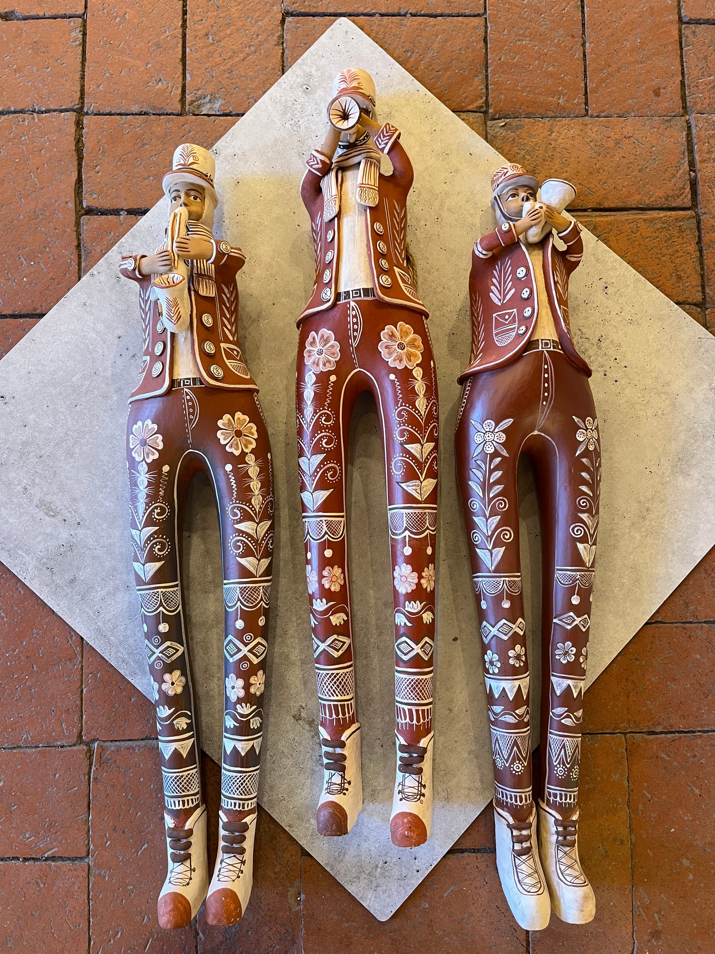 Musician Band - Large - ceramic wall art