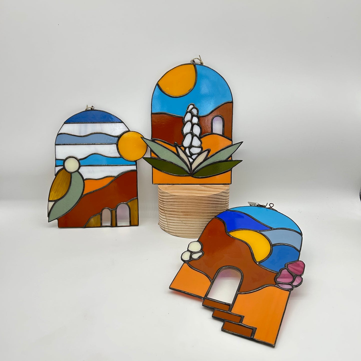 Portals - stained glass landscapes