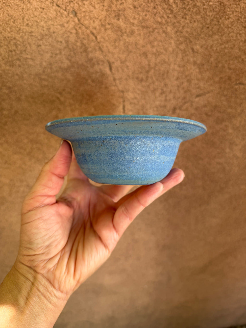 Rimmed Bowls - blue - Stoneware