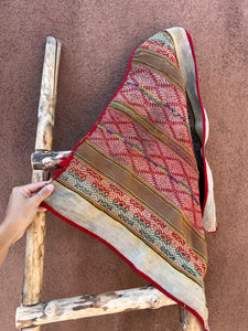 Antique table Cloth ~ Andean textiles