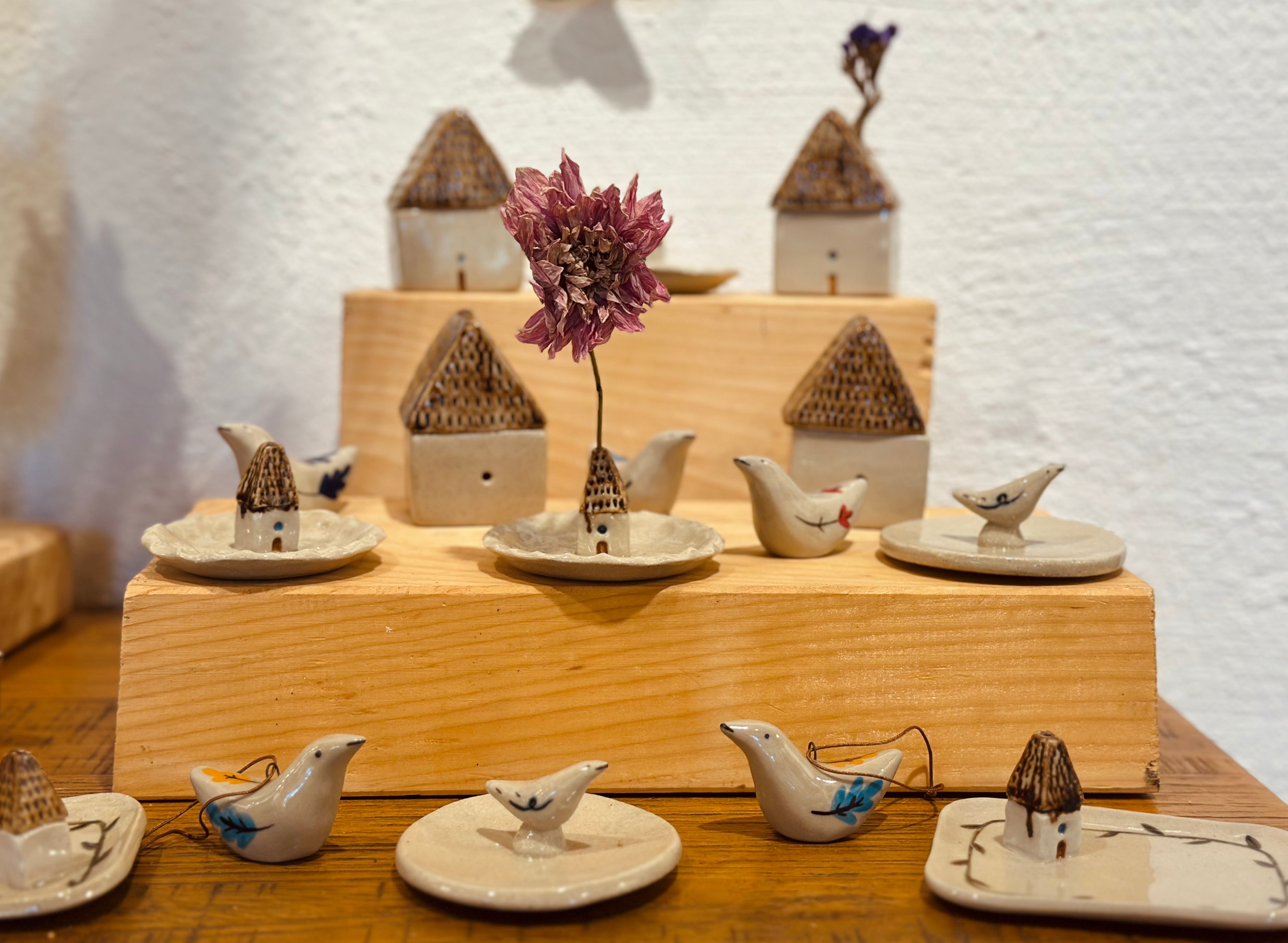 Little house incense dish
