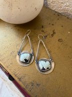 Sterling silver Earrings ~