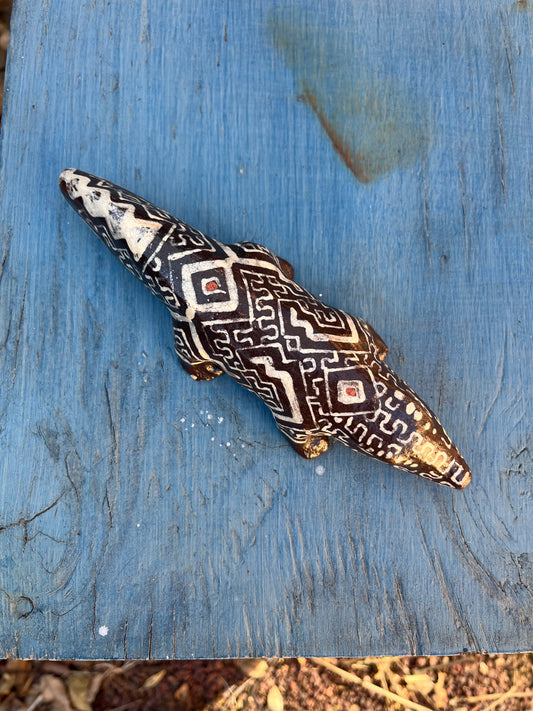 Shipibo Ceramic ~ Caiman