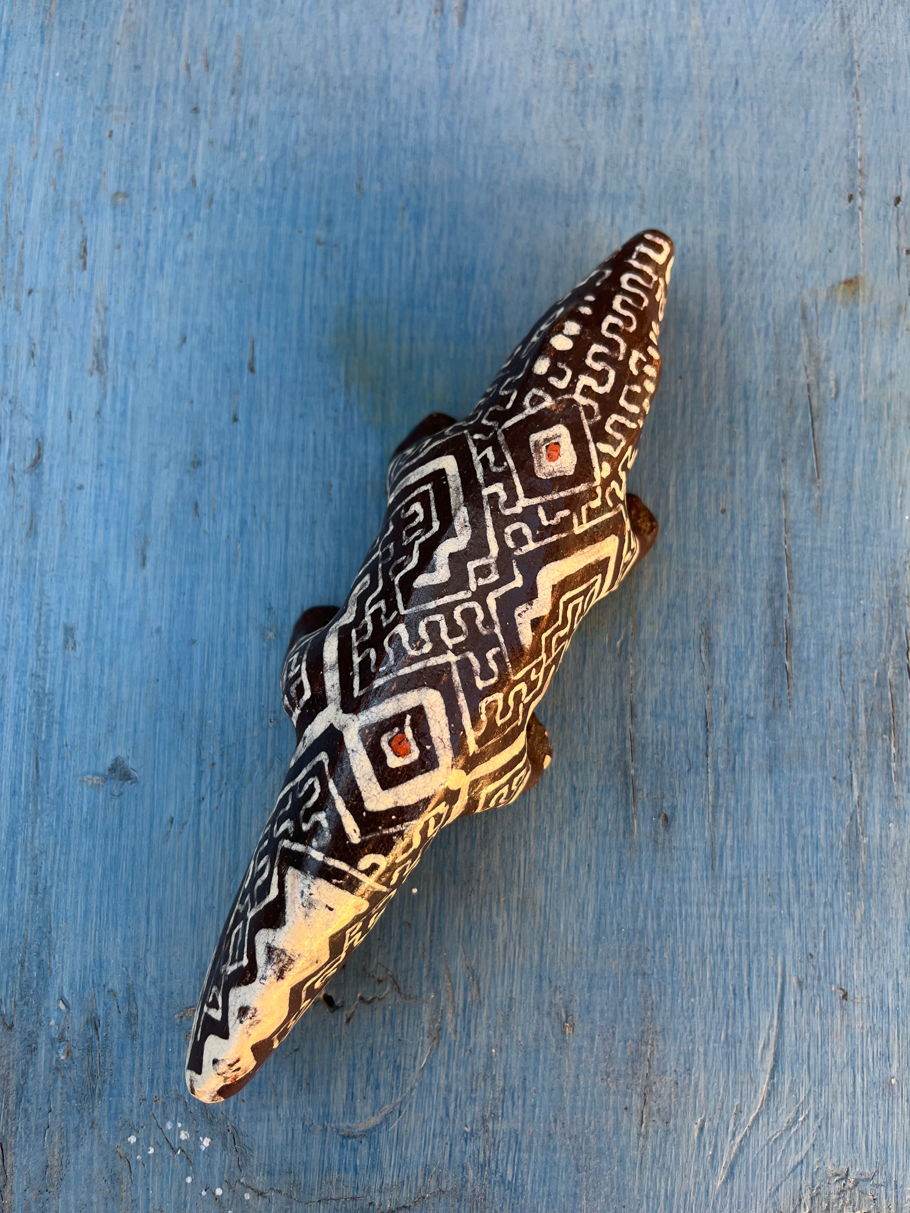 Shipibo Ceramic ~ Caiman