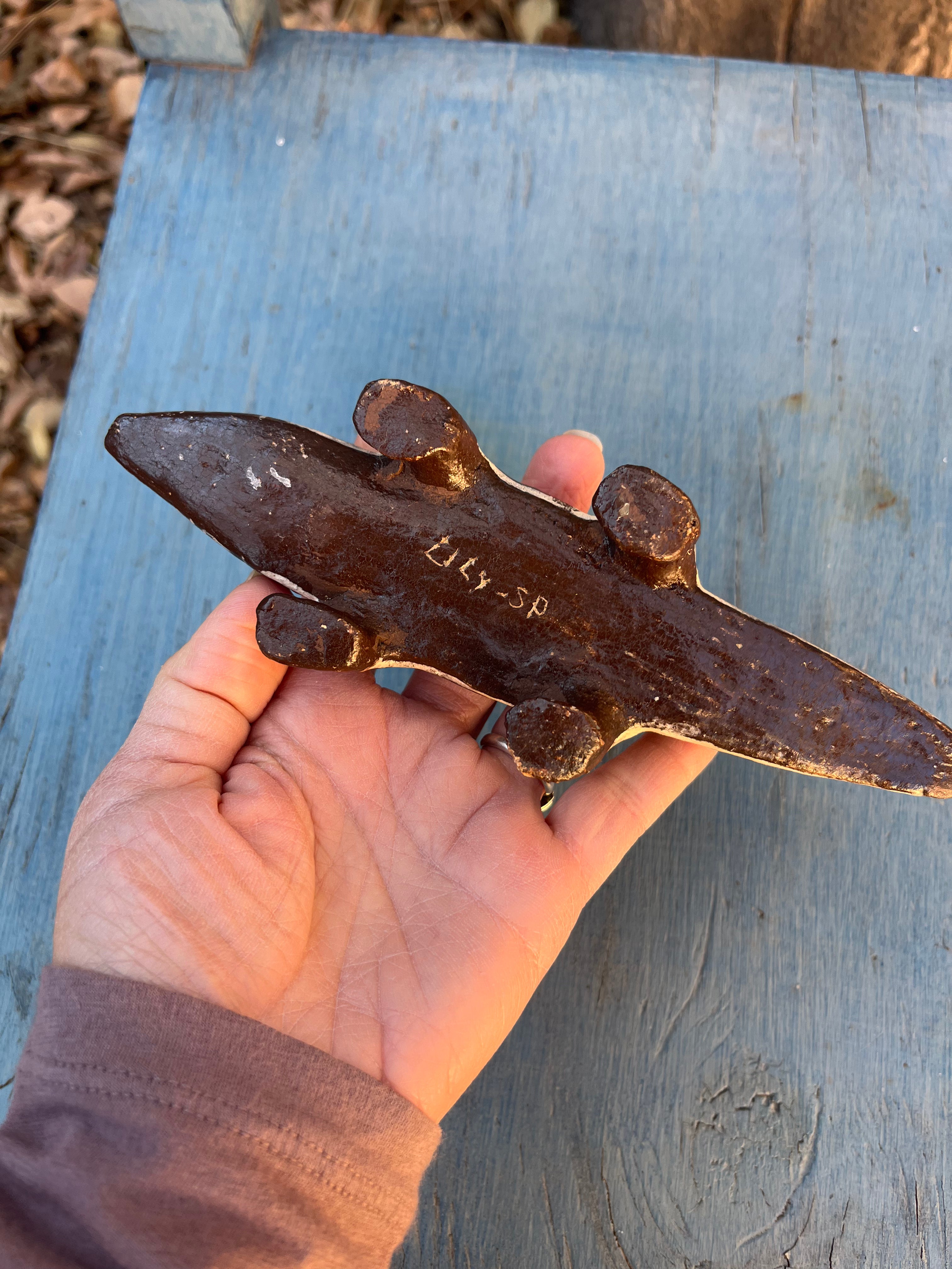 Shipibo Ceramic ~ Caiman