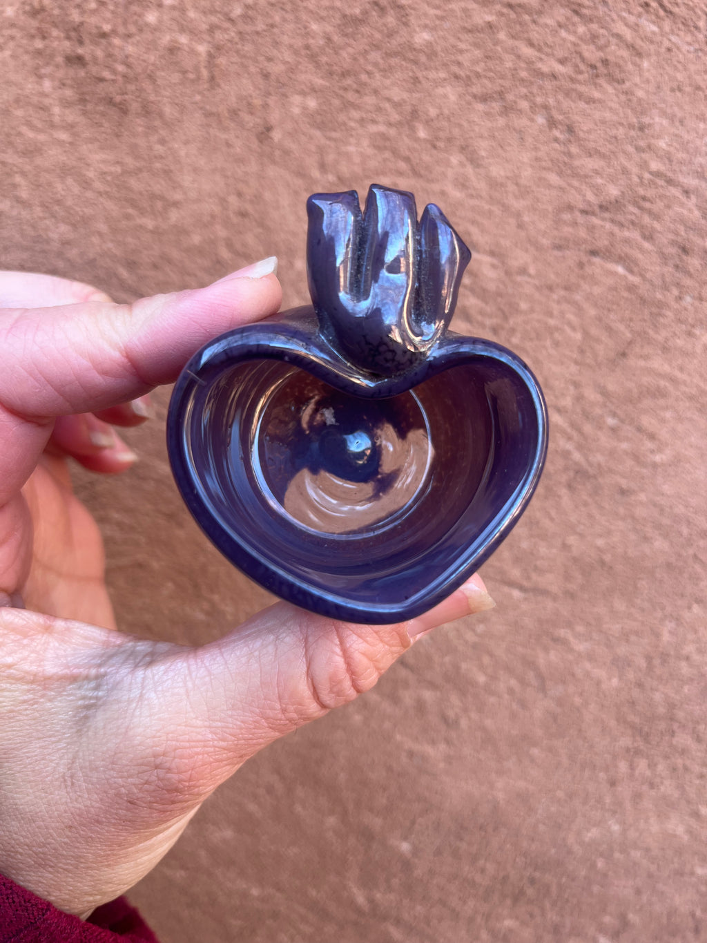 Heart Bowl ~ opal plum~  xsmall