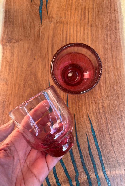 Nip cup ~ Fuchsia & Clear